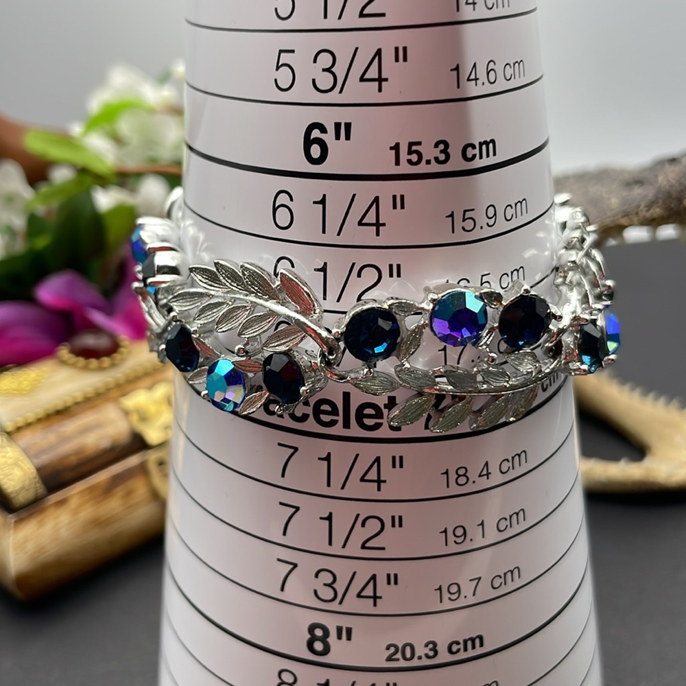 Lisner linked bracelet vintage A33 - Picture 6 of 6